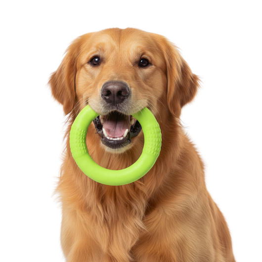 Rubber Flying Ring Disc for Dogs